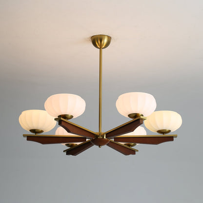 Imperium Chandelier - Elegant Lighting Fixture with Adjustable Height