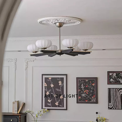 Imperium Chandelier - Elegant Lighting Fixture with Adjustable Height