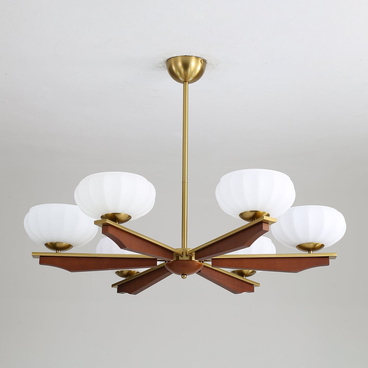 Imperium Chandelier - Elegant Lighting Fixture with Adjustable Height