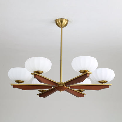 Imperium Chandelier - Elegant Lighting Fixture with Adjustable Height