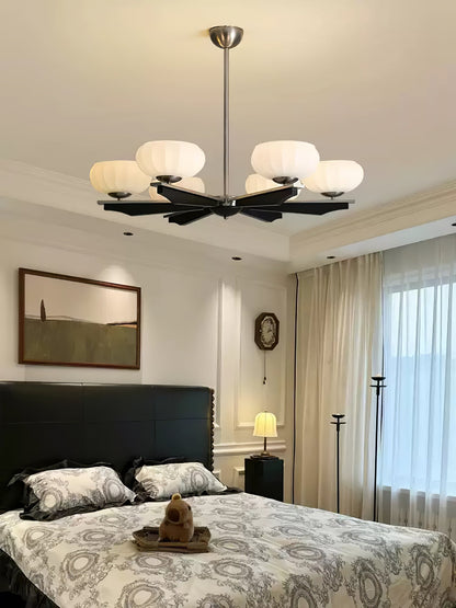Imperium Chandelier - Elegant Lighting Fixture with Adjustable Height