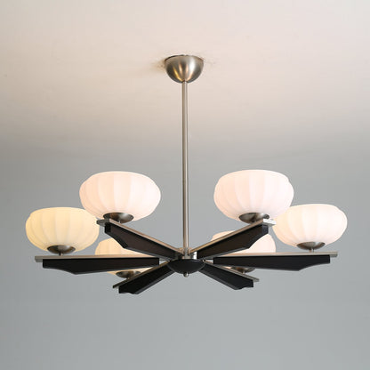 Imperium Chandelier - Elegant Lighting Fixture with Adjustable Height