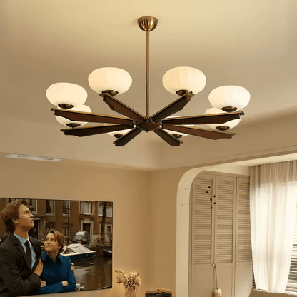 Imperium Chandelier - Elegant Lighting Fixture with Adjustable Height