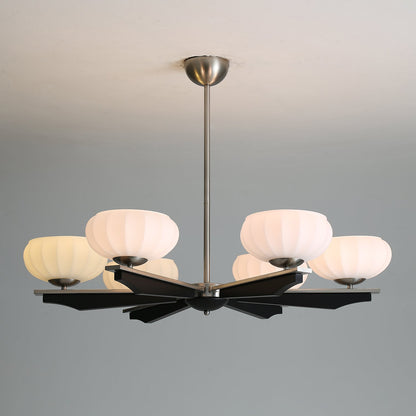 Imperium Chandelier - Elegant Lighting Fixture with Adjustable Height