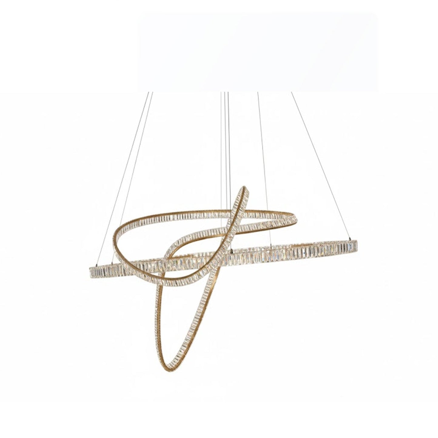 Inspiral Customizable Chandelier - Adjustable Brightness & Unique Desi