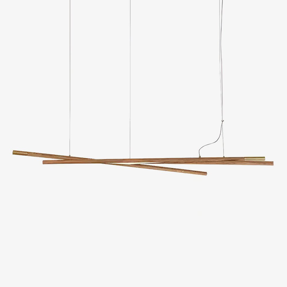 Intersect Chandelier - Modern Design with Adjustable Height & LED Ligh
