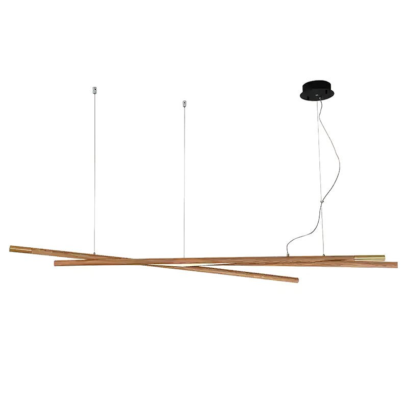 Intersect Chandelier - Modern Design with Adjustable Height & LED Ligh