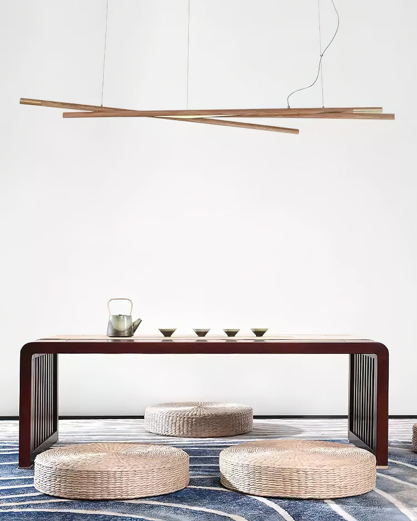 Intersect Chandelier - Modern Design with Adjustable Height & LED Ligh