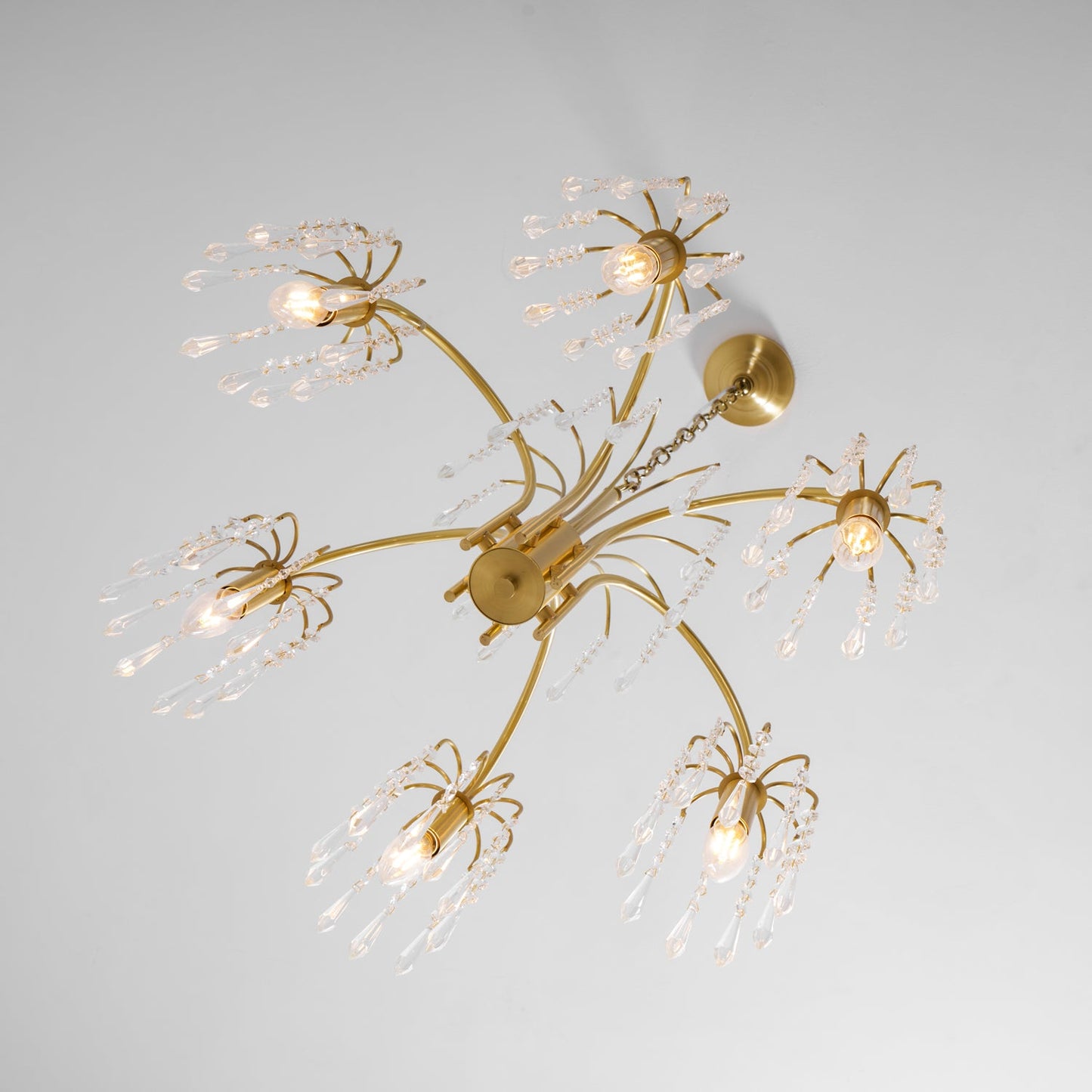 Isla Dawn Modern Chandelier - Elegant Design with Adjustable Brightnes