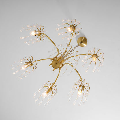 Isla Dawn Modern Chandelier - Elegant Design with Adjustable Brightnes