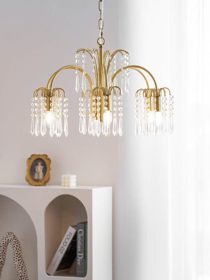 Isla Dawn Modern Chandelier - Elegant Design with Adjustable Brightnes