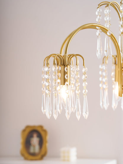 Isla Dawn Modern Chandelier - Elegant Design with Adjustable Brightnes