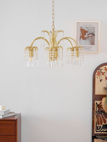 Isla Dawn Modern Chandelier - Elegant Design with Adjustable Brightnes
