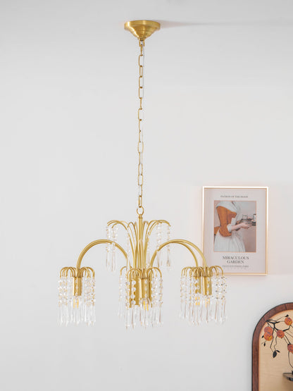 Isla Dawn Modern Chandelier - Elegant Design with Adjustable Brightnes