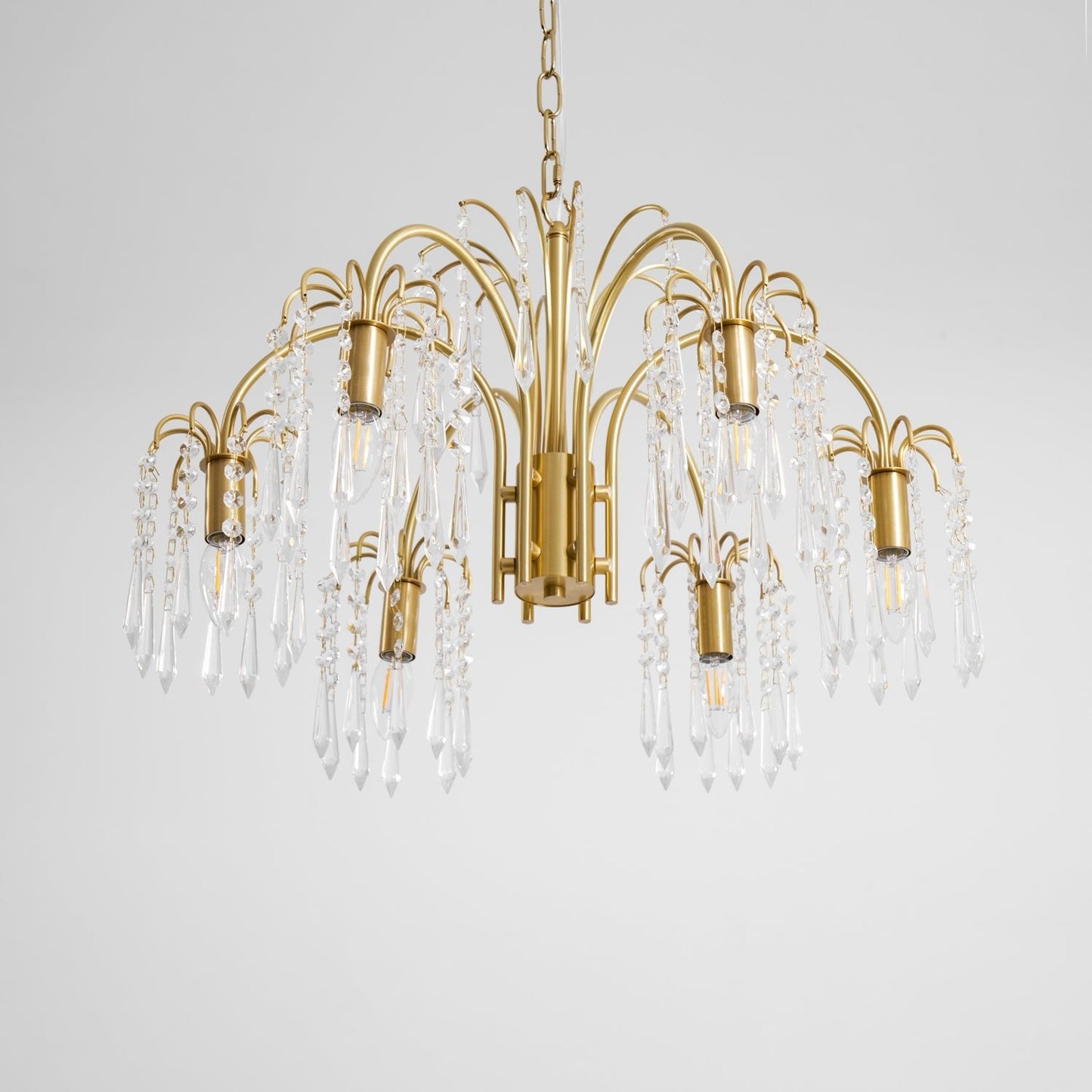 Isla Dawn Modern Chandelier - Elegant Design with Adjustable Brightnes