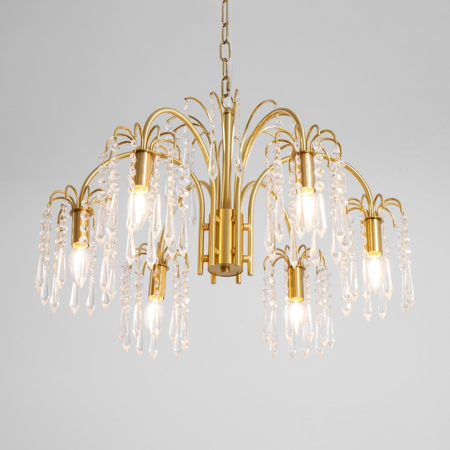 Isla Dawn Modern Chandelier - Elegant Design with Adjustable Brightnes