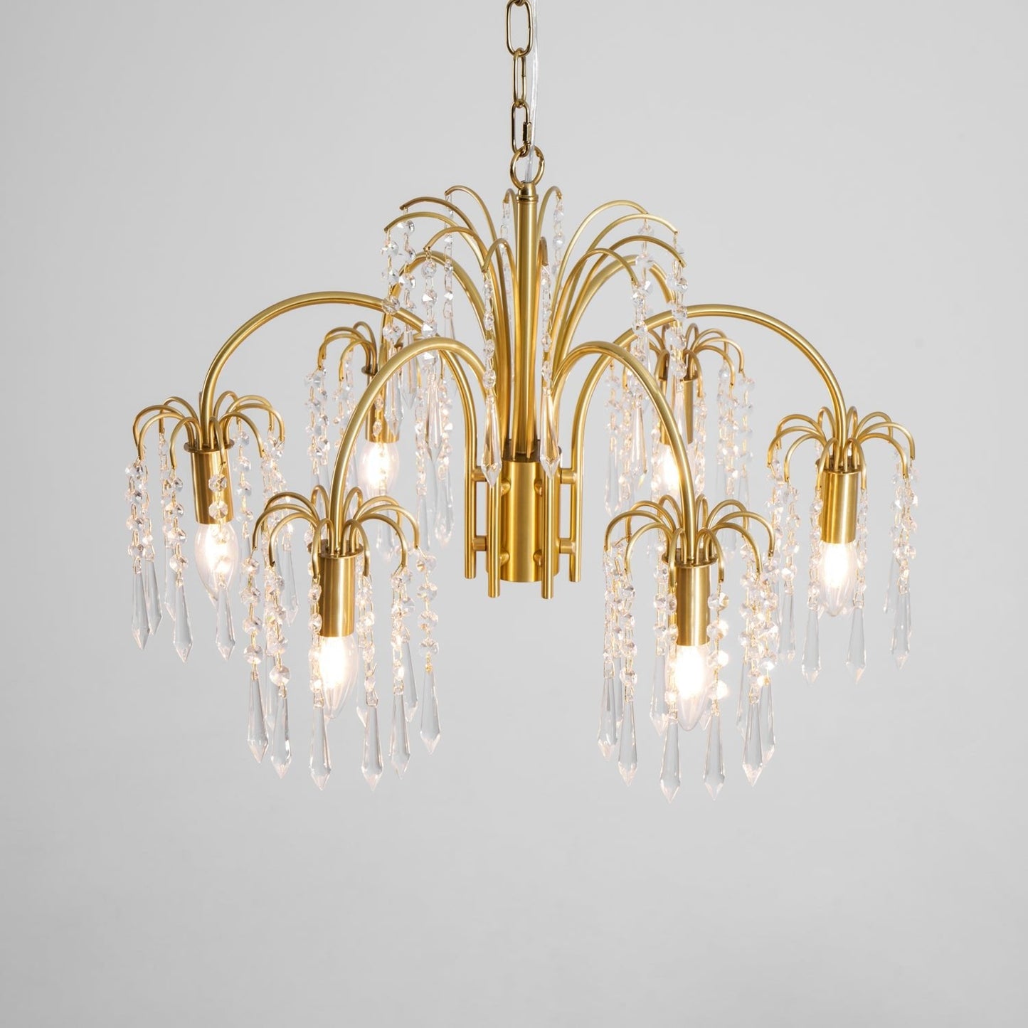 Isla Dawn Modern Chandelier - Elegant Design with Adjustable Brightnes