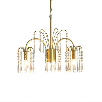 Isla Dawn Modern Chandelier - Elegant Design with Adjustable Brightnes