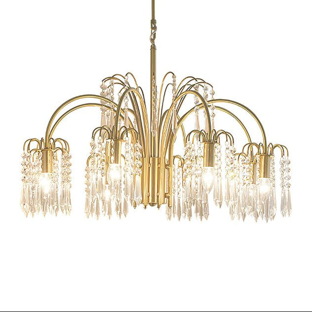 Isla Dawn Modern Chandelier - Elegant Design with Adjustable Brightnes