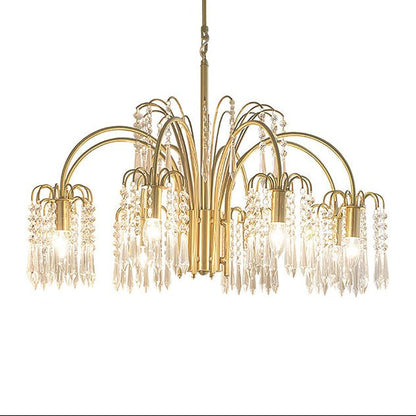 Isla Dawn Modern Chandelier - Elegant Design with Adjustable Brightnes