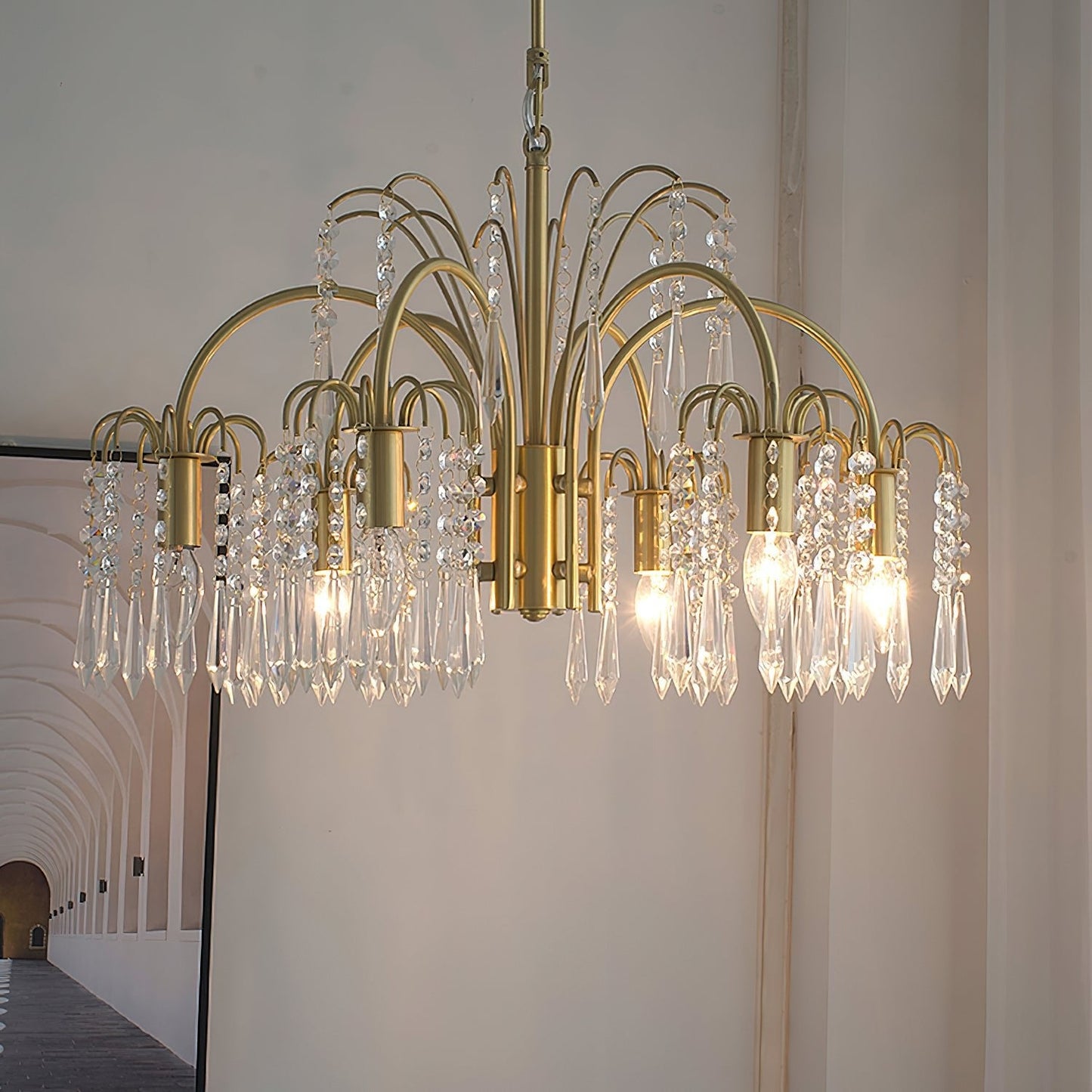 Isla Dawn Modern Chandelier - Elegant Design with Adjustable Brightnes
