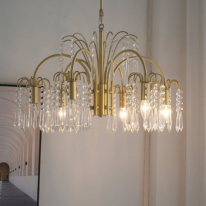 Isla Dawn Modern Chandelier - Elegant Design with Adjustable Brightnes