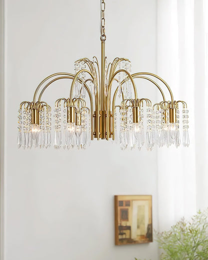Isla Dawn Modern Chandelier - Elegant Design with Adjustable Brightnes