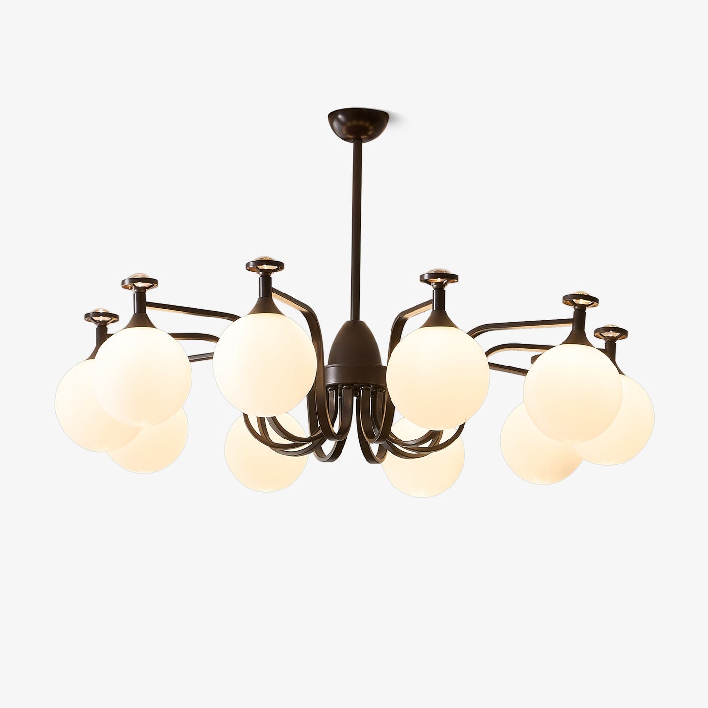 Isolde Chandelier - Elegant Lighting with Adjustable Brightness & Crys