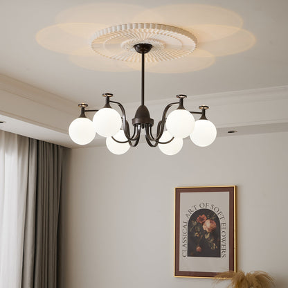 Isolde Chandelier - Elegant Lighting with Adjustable Brightness & Crys