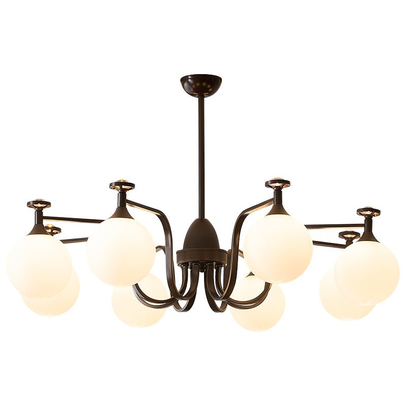 Isolde Chandelier - Elegant Lighting with Adjustable Brightness & Crys
