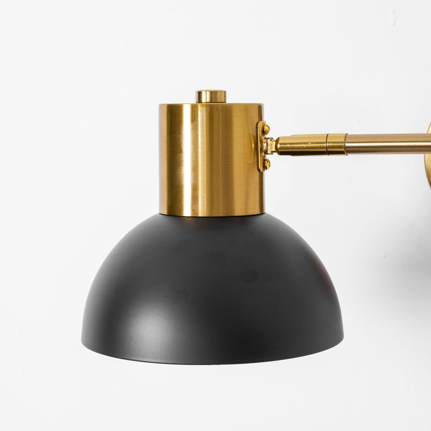 Adjustable Arm Wall Lamp with USB Charging and Dimmable LED Light