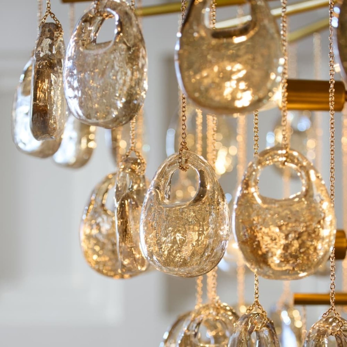 Jacqueline Chandelier - Elegant Crystal Design with Adjustable Height