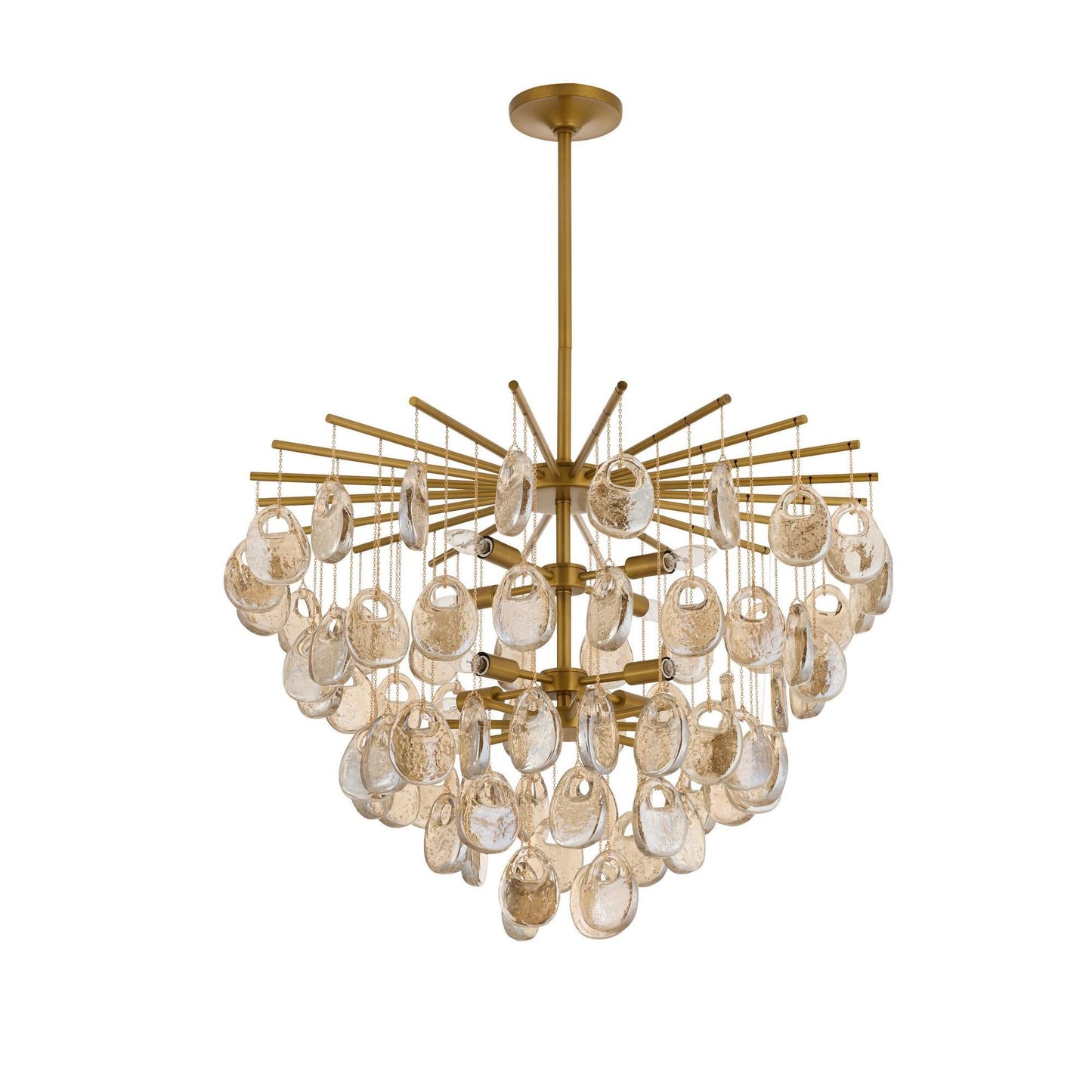 Jacqueline Chandelier - Elegant Crystal Design with Adjustable Height