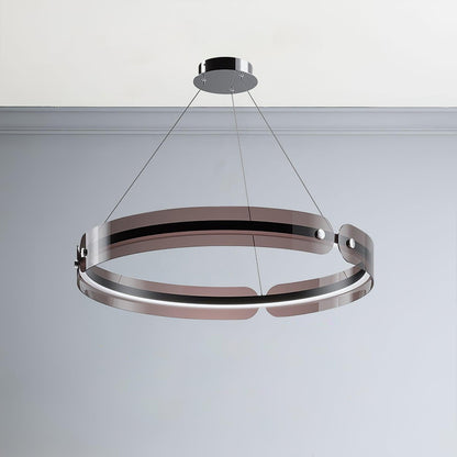 Modern LED Chandelier with Dimmable Brightness and Energy Efficiency