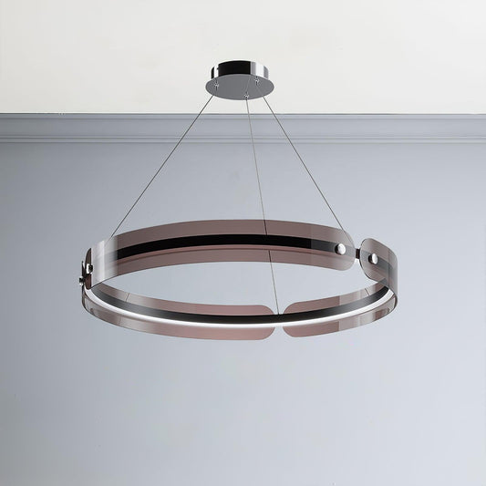 Modern LED Chandelier with Dimmable Brightness and Energy Efficiency