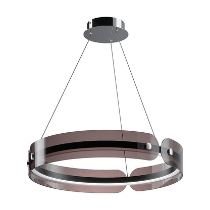 Modern LED Chandelier with Dimmable Brightness and Energy Efficiency