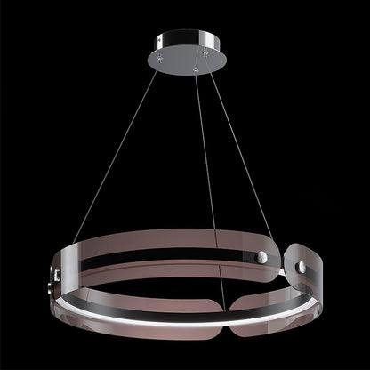 Modern LED Chandelier with Dimmable Brightness and Energy Efficiency