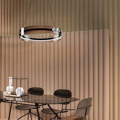 Modern LED Chandelier with Dimmable Brightness and Energy Efficiency