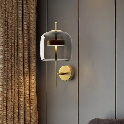 Modern Hourglass Wall Sconce - Adjustable Brightness & Elegant Design