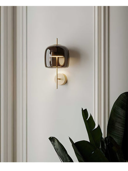 Modern Hourglass Wall Sconce - Adjustable Brightness & Elegant Design