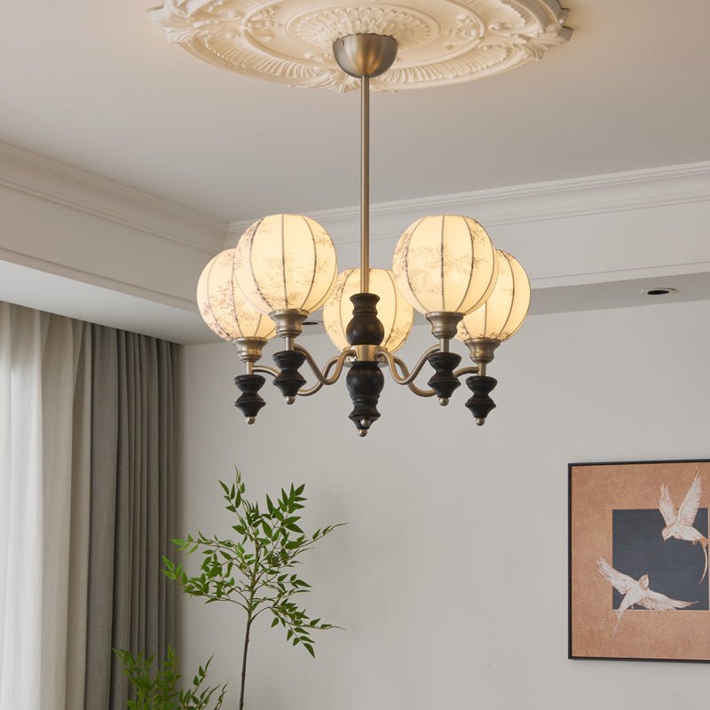 Juliette Chandelier - Elegant Lighting with Adjustable Arms and Crysta