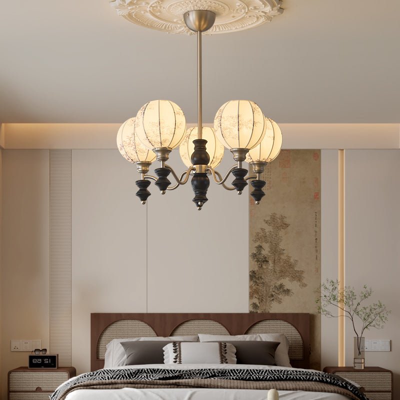 Juliette Chandelier - Elegant Lighting with Adjustable Arms and Crysta