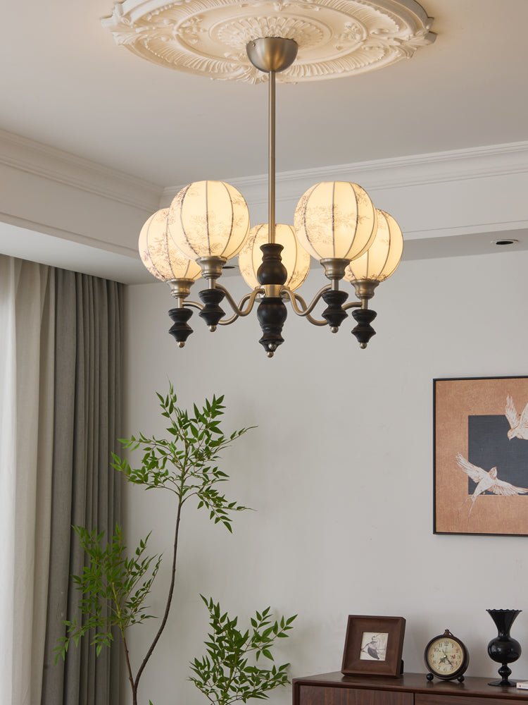 Juliette Chandelier - Elegant Lighting with Adjustable Arms and Crysta