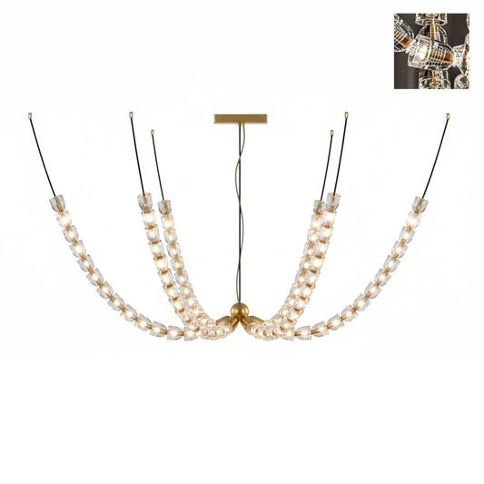 Gabriel Branch LED Chandelier | Custom Size, Energy-Efficient Design