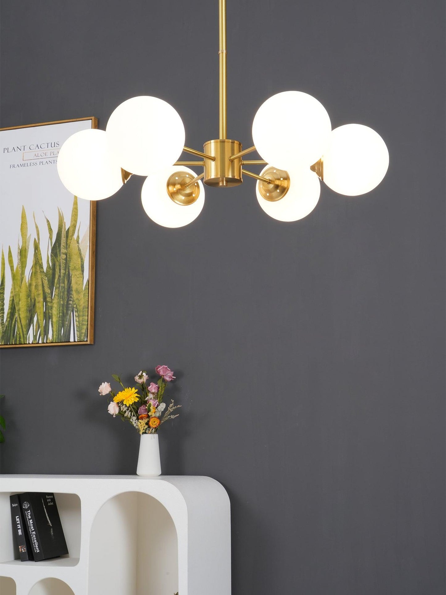 Karrington Crystal Chandeliers - Elegant Lighting with Adjustable Heig