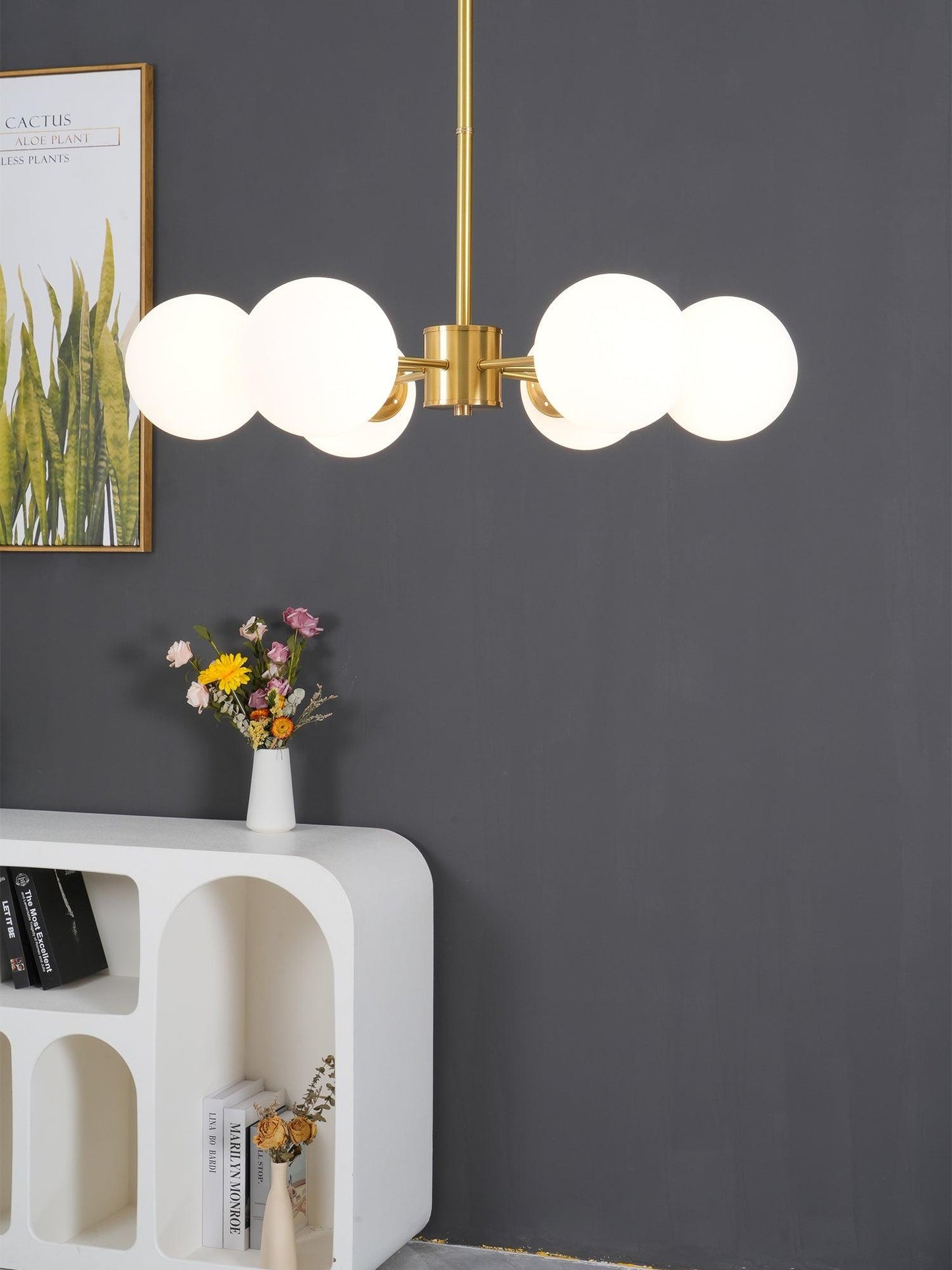 Karrington Crystal Chandeliers - Elegant Lighting with Adjustable Heig