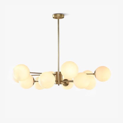 Karrington Crystal Chandeliers - Elegant Lighting with Adjustable Heig