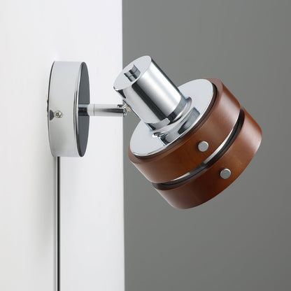 Karry Plug-in Wall Lamp with Adjustable Brightness and Modern Design