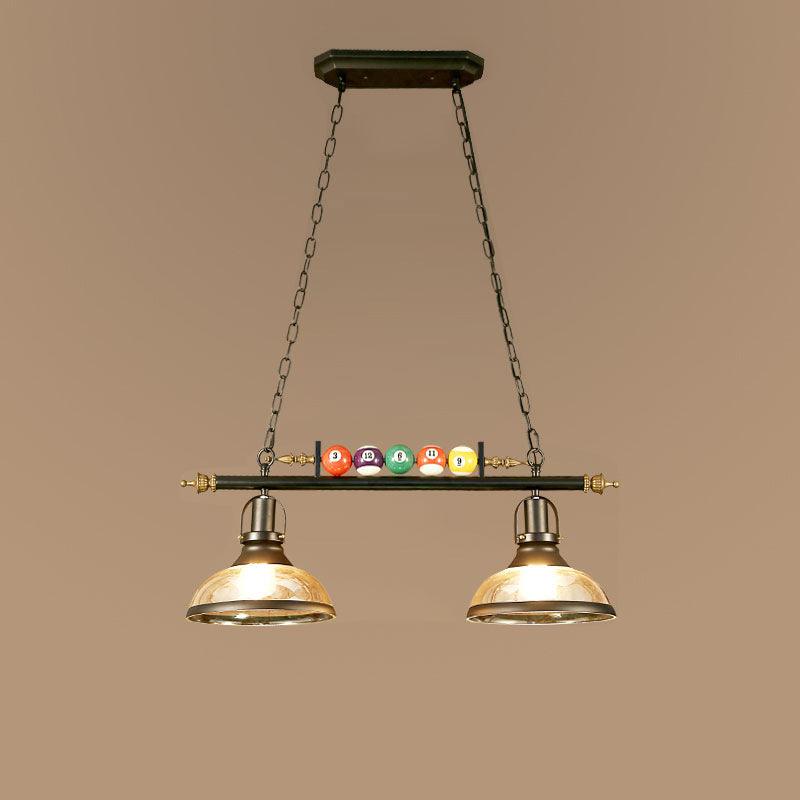 Kasha Billiard Chandelier - Elegant Lighting with Adjustable Height &