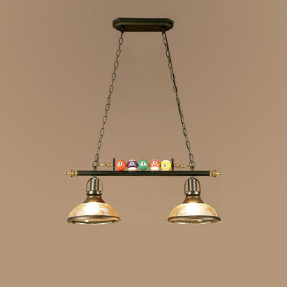 Kasha Billiard Chandelier - Elegant Lighting with Adjustable Height &